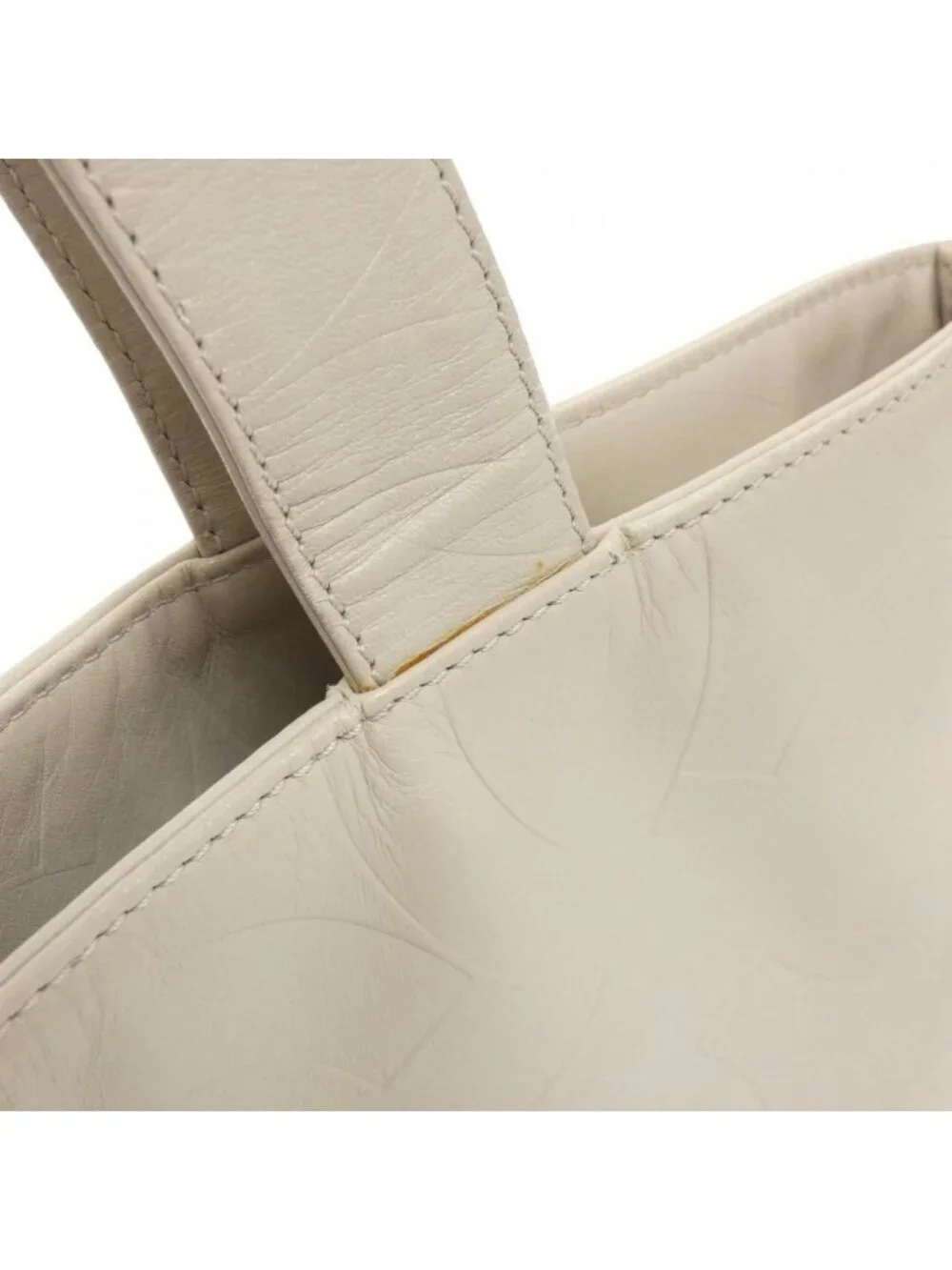 Chanel Vintage Bag Handbag Gray